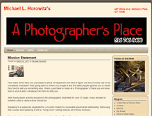 Tablet Screenshot of aphotographersplace.org